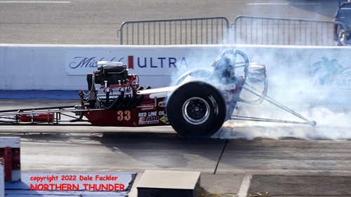 33 - front-engine blown 392 dragster